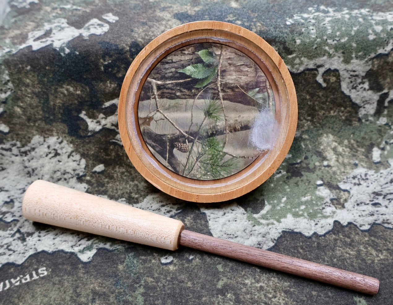 Turkey Pot Call / Spanish Cedar & Glass