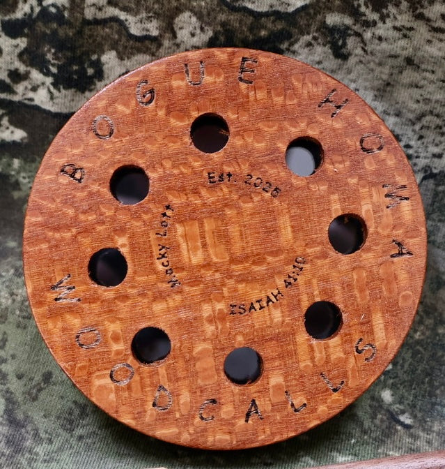 Turkey Pot Call / Leopard wood & Slate
