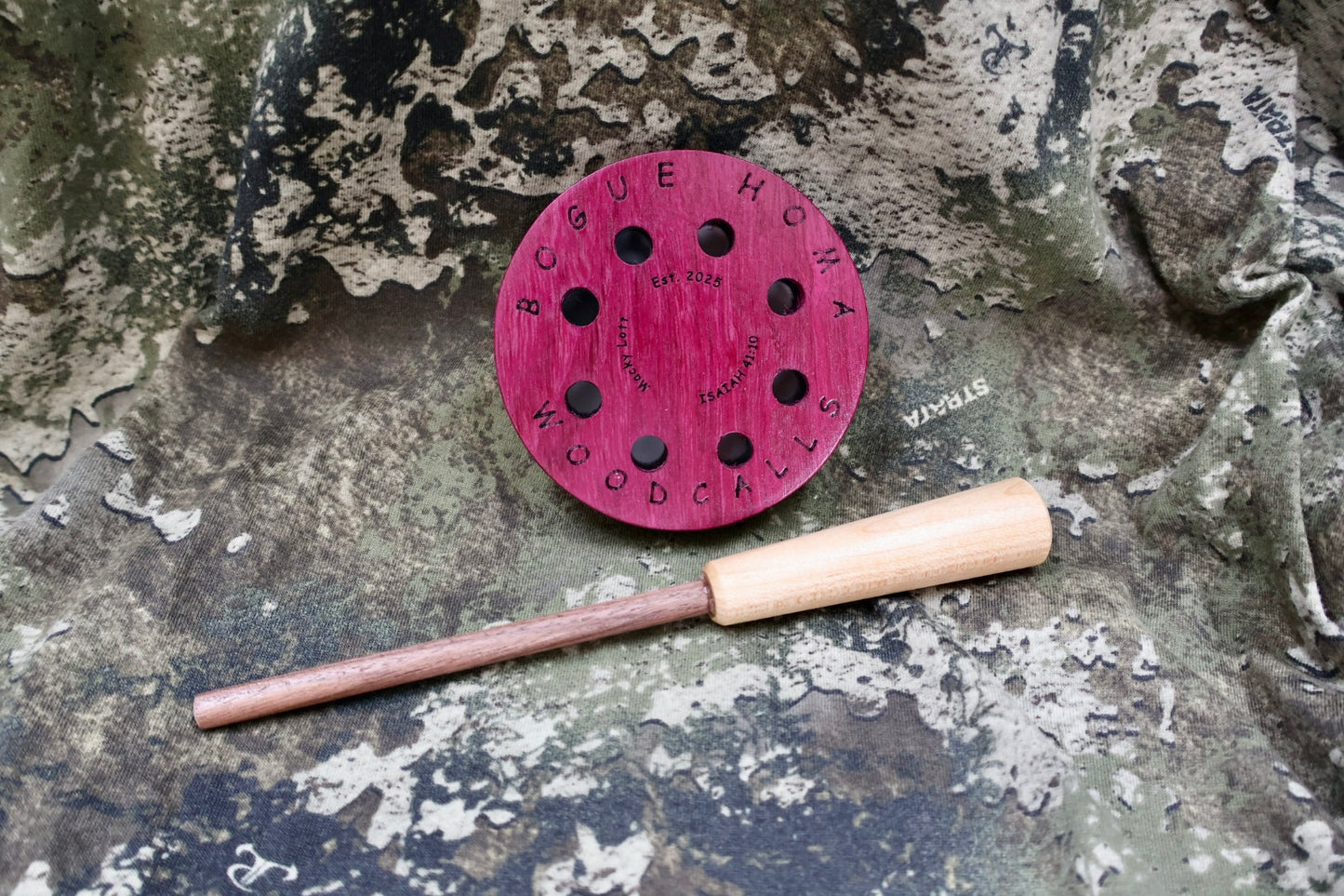 Turkey Pot Call / Purpleheart wood & Slate