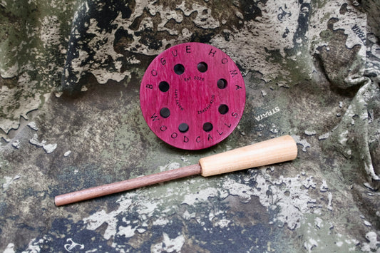 Turkey Pot Call / Purpleheart wood & Slate