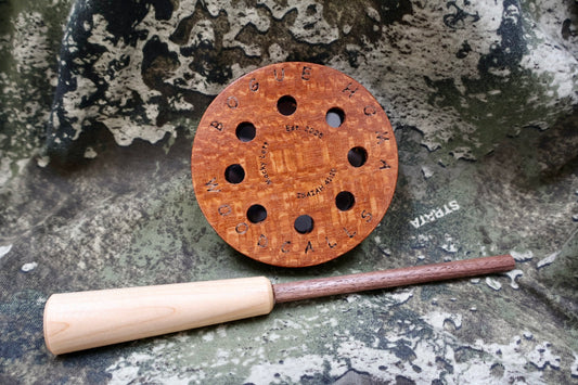 Turkey Pot Call / Leopard wood & Slate