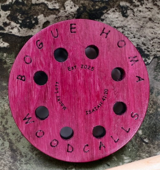 Turkey Pot Call / Purpleheart wood & Slate